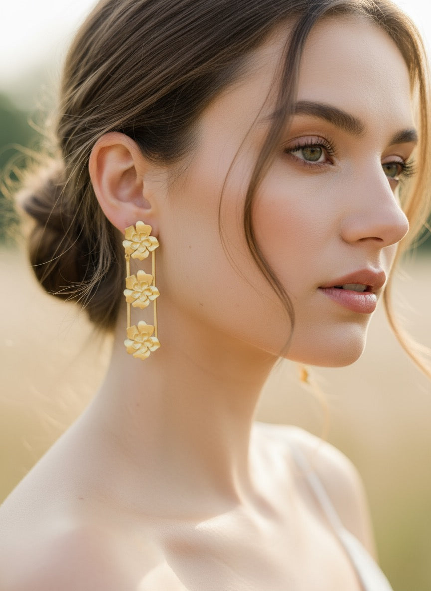 Brass Earrings