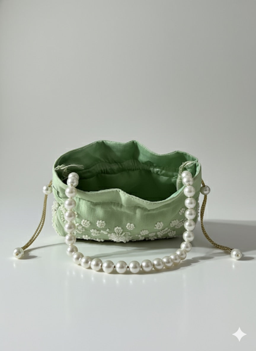 Pearl potli bag