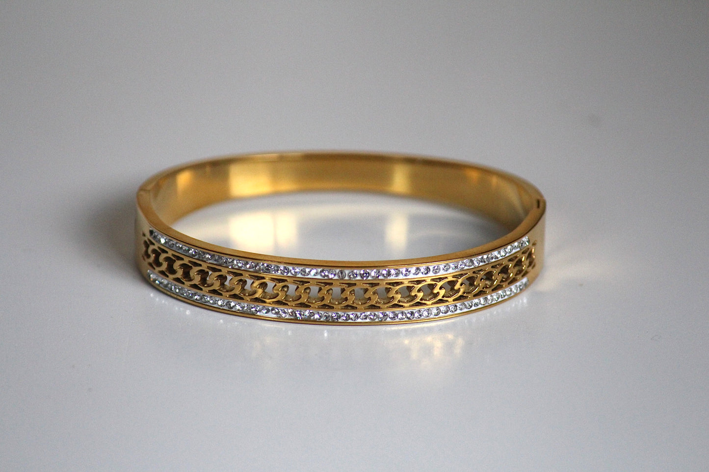 Double layer bracelet