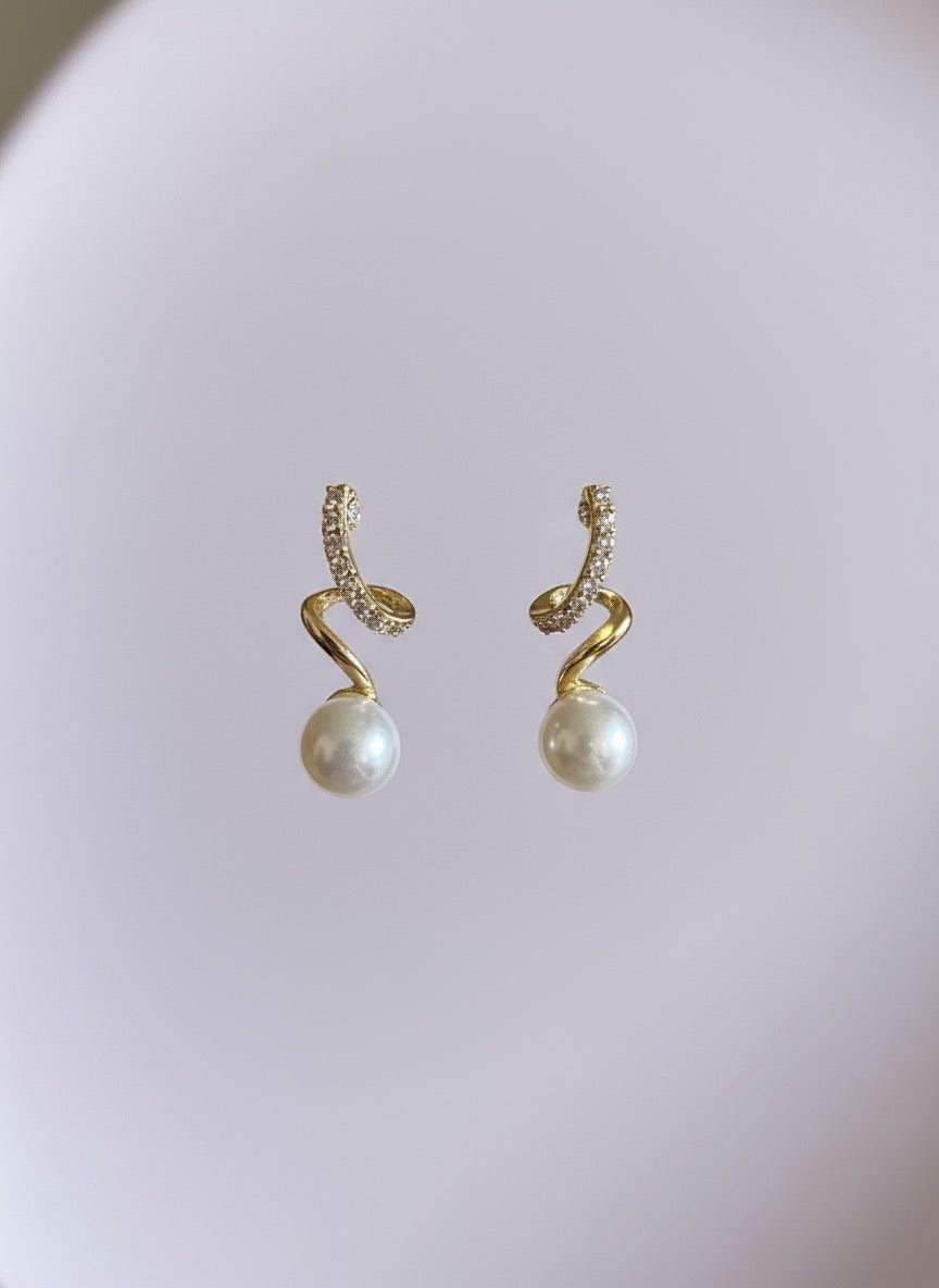 snake shaped earrings