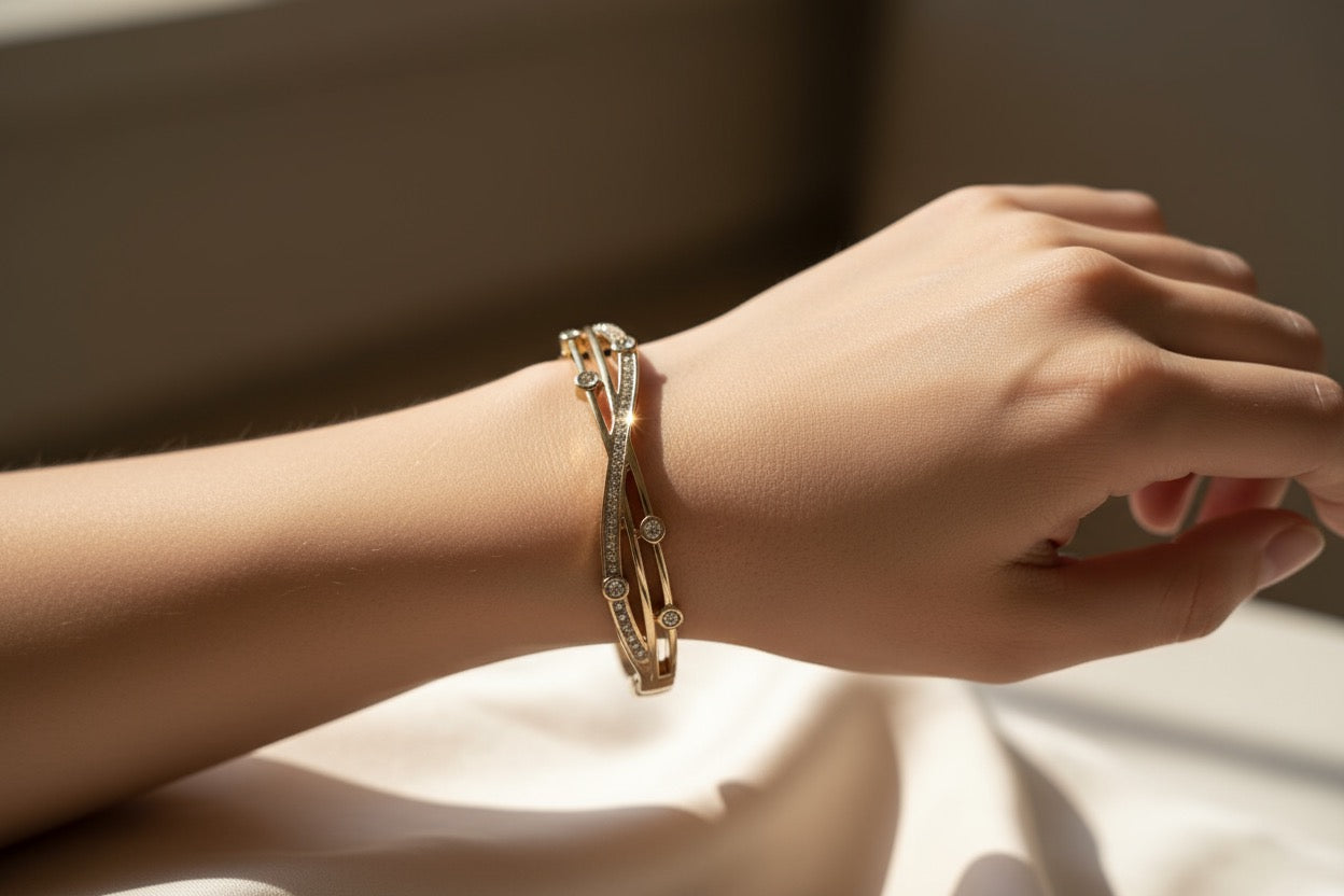 Stone Thin Wrist Bracelets