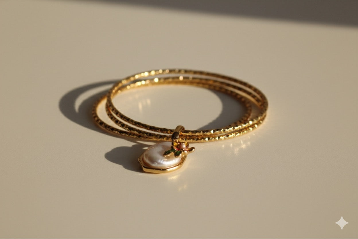 Enamel bangles