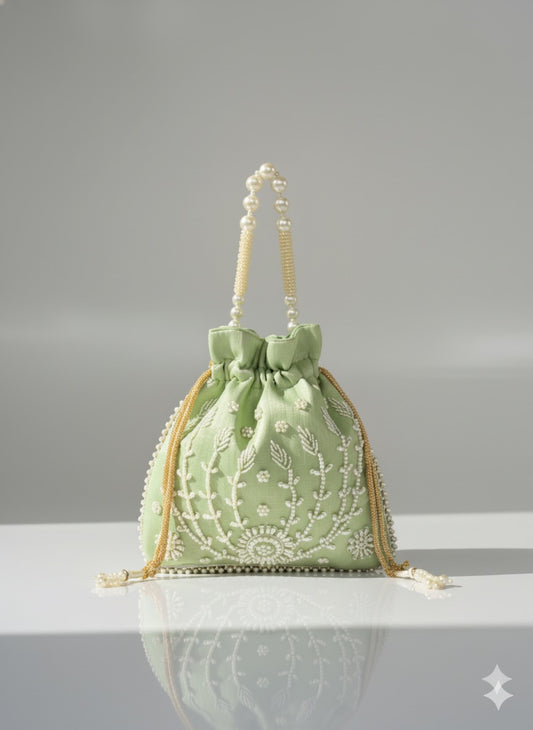 Pearl potli bag